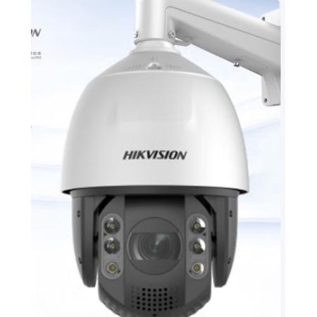  HIKVISION?？低暠O(jiān)控器攝像頭200萬全彩夜視室外防水人臉抓拍聲光警戒智能球機(jī)安防攝像機(jī)2DC7223MW-AB