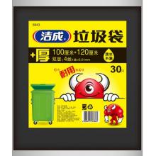 黑色垃圾袋 潔成 中號60*80（50個/捆，20捆/包（采購5包）