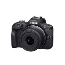 佳能（Canon）EOS R100 小型便捷微單數(shù)碼相機(jī)?  18-45鏡頭 ）配包、128G卡及備用電池