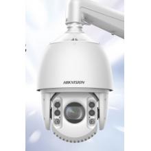 HIKVISION?？低暠O(jiān)控器攝像頭網(wǎng)線供電360°云臺旋轉(zhuǎn)智能室外防水400萬2K高清紅外夜視球機DS-2DC7423IW-DE