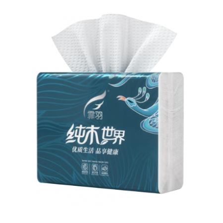 霏羽擦手紙商用1層200抽*20包檫手紙抽取式酒店衛(wèi)生間 獨立塑封 CS025