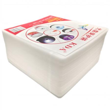 光盤PP袋	KDA 加厚款 145mmX130mm加厚裝 100片/包