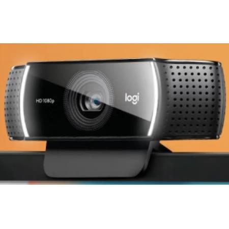 羅技（Logitech）C922 高清網(wǎng)絡(luò)攝像頭 視頻通話 電腦筆記本攝像頭 1080P 帶麥克風(fēng)