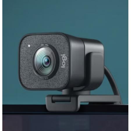 羅技（Logitech）StreamCam高清直播攝像頭 電腦筆記本視頻會議攝像頭 網(wǎng)課會議教學攝像頭 面部追蹤 黑色