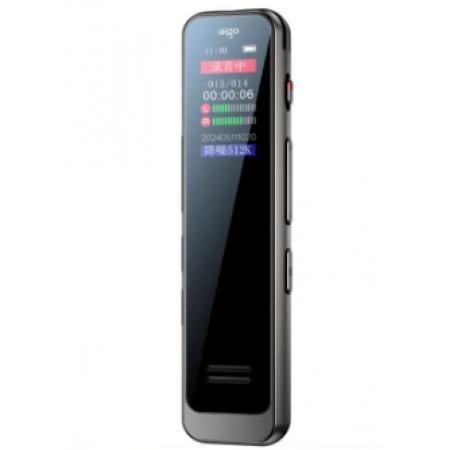 愛國者 aigo錄音筆R3315C 32G一鍵錄音專業(yè)普及型高清降噪 學(xué)習(xí)培訓(xùn)商務(wù)會議采訪 錄音器 MP3播放 灰色