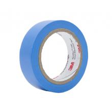 3M 150# 電工膠帶 電氣絕緣膠帶 PVC電工膠布 無(wú)鉛600V 防潮耐酸堿 藍(lán)18mm*10m*0.13mm 10卷
