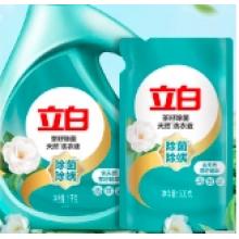 立白天然茶籽洗衣液 3斤 除菌除螨抑菌 手洗機洗祛味含補充裝
