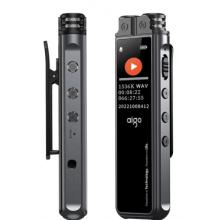 愛國(guó)者aigo錄音筆R2210C 16G專業(yè)錄音設(shè)備高清降噪長(zhǎng)時(shí)錄音學(xué)習(xí)商務(wù)會(huì)議培訓(xùn)采訪錄音器MP3播放器 黑