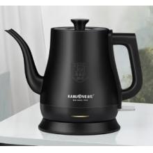 金灶（KAMJOVE）家用電熱水壺自動(dòng)斷電燒水壺泡茶壺304不銹鋼大容量開(kāi)水壺拉弧長(zhǎng)嘴茶藝壺電水壺 0.8L T-92黑色