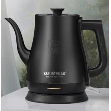 金灶（KAMJOVE）家用電熱水壺自動(dòng)斷電燒水壺泡茶壺304不銹鋼大容量開(kāi)水壺拉弧長(zhǎng)嘴茶藝壺電水壺 1.5L T-94黑色