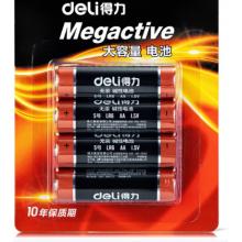 得力18501/5號電池 4粒/卡