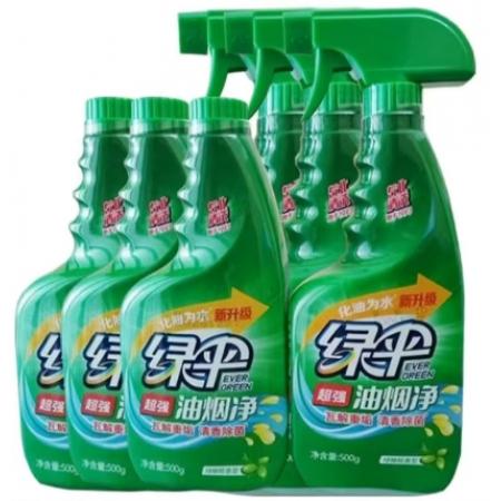 油煙凈	綠傘500g*2瓶*12套/箱