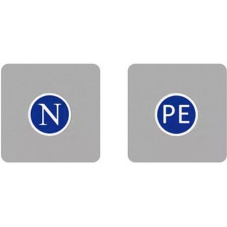 電工標(biāo)示貼	PE+N （零排地排）