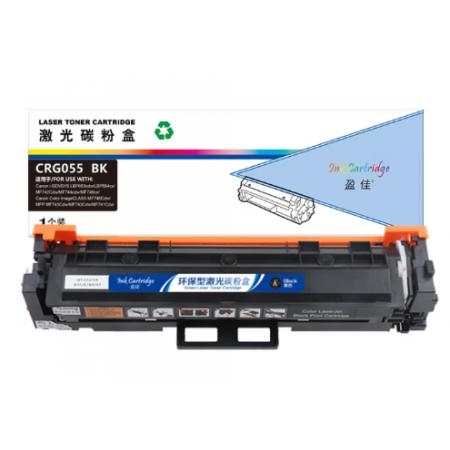 盈佳（Ink Cartridge）CRG055 BK激光碳粉盒/硒鼓 商專版帶芯片黑色 