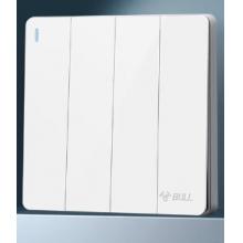 公牛86型四聯(lián)開(kāi)關(guān)	G12K411
