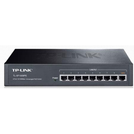 交換機	普聯(lián)"TP-LINK TL-SF1009PE"