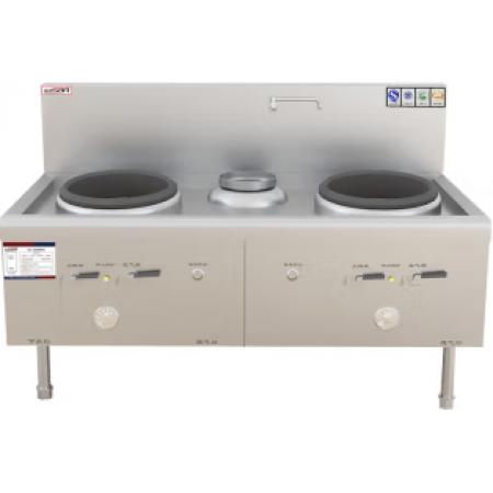 松潤	1.8米燃氣雙頭單尾小炒爐SOR-P302