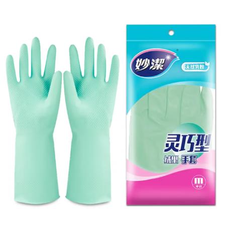 乳膠手套	妙潔中號獨立包裝