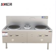 松潤(rùn)	1.8米燃?xì)怆p頭單尾小炒爐	SOR-P302