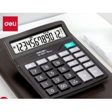 計(jì)算器	得力837Y黑色/ 12位數(shù)